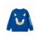 Sudadera azul Sonic para niños con diseño frontal.