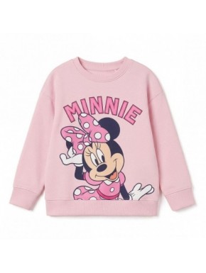 Sweat enfant Minnie Mouse rose