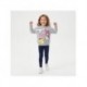 Sweat gris Hello Kitty pour filles