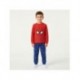 Pijama largo de Spiderman para niños con diseño brillante