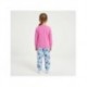 Pijama longo rosa e azul de Stitch para crianças