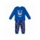 Pyjama long bleu avec design Sonic pour enfants