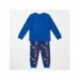 Pyjama long bleu avec design Sonic pour enfants