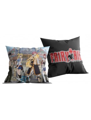 Almofada Fairy Tail 40x40 cm com personagens do anime