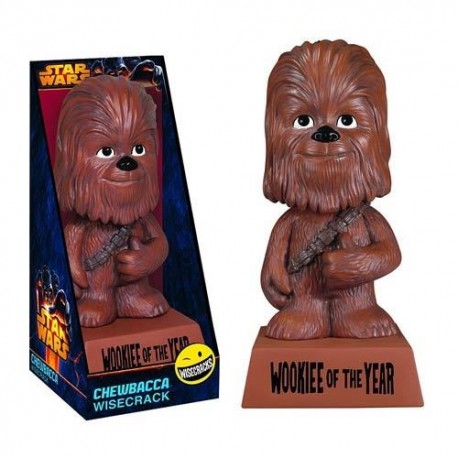 Chewbacca Wookie do ano figura bobblehead