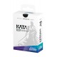 Pacote de protetores pretos Ultimate Guard Katana para cartas