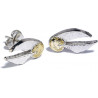 Pendientes Harry Potter golden Snitch