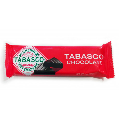 Barre de Chocolat Noir, Épicé Tabasco