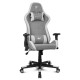 Chaise Gaming Drift DR90 Pro en gris et blanc