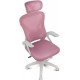 Cadeira gaming rosa e branca Drift DRAIR35