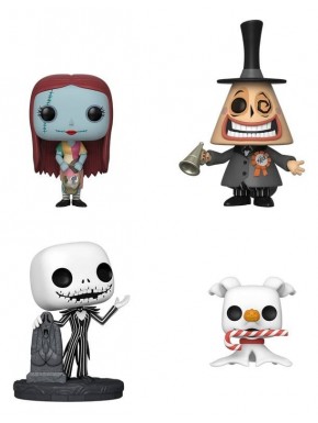 Figurines Pop de L'Étrange Noël de M. Jack pack de 4
