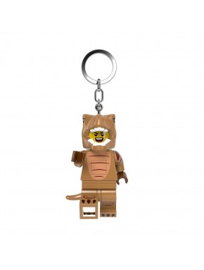 Porte-clés lampe T-Rex Guy Lego avec lumières LED