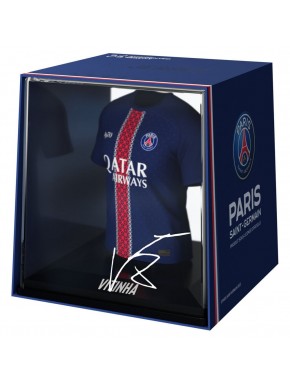 Figura mini camiseta Vitinha PSG con estuche