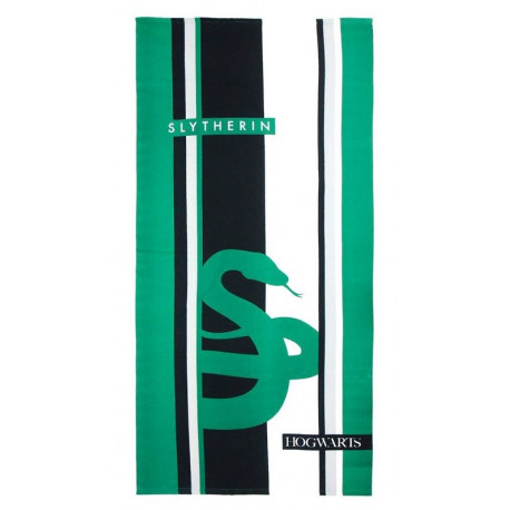 Asciugamano A Righe Harry Potter Slytherin