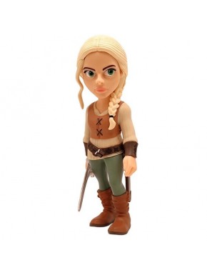 Figura Ciri Minix de The Witcher na embalagem