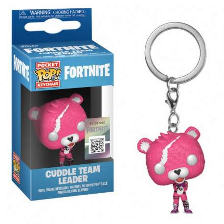 Llavero mini Funko Pop! Cuddle Team Leader Fortnite
