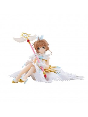 Figurine Banpresto de Sakura Kinomoto en robe angélique