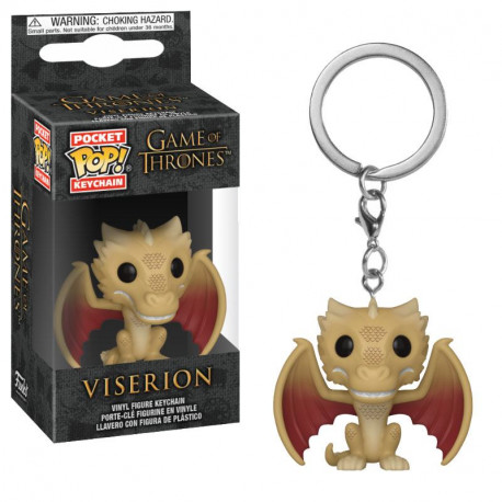 Portachiavi mini Funko Pop! Viserion Game of Thrones