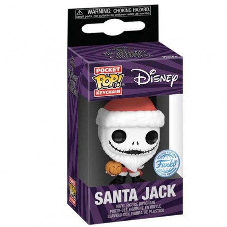 Chaveiro Santa Jack Skellington CHASE