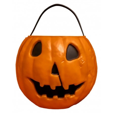 Seau à bonbons Halloween avec design de citrouille
