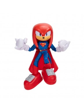 Figura articulada de Knuckles com traje de Superman