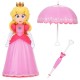 Figurine de Peach de Super Mario Galaxy de 13 cm avec parapluie