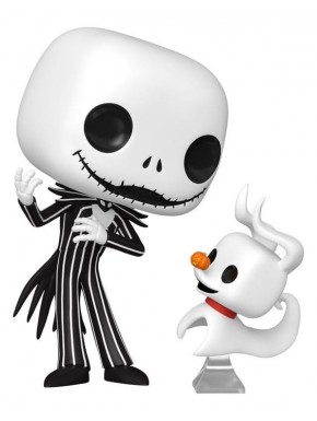 Figura Funko Pop! Jack e Zero de O Estranho Mundo de Jack