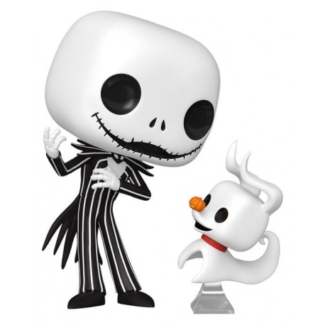 Figurine Funko Pop! Jack et Zero de L'Étrange Noël de Monsieur Jack