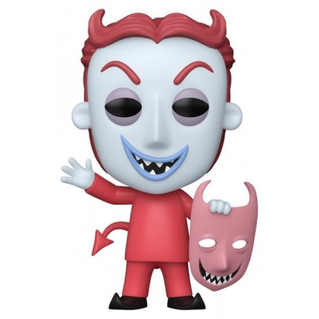 Figure Funko Pop! Lock 9 cm avec masque de L'Étrange Noël de monsieur Jack