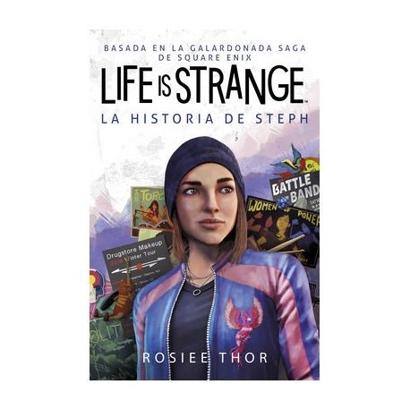 Capa do livro A História de Steph de Life is Strange