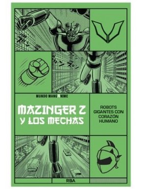 Couverture du comic Mazinger Z et les Mechas en vert