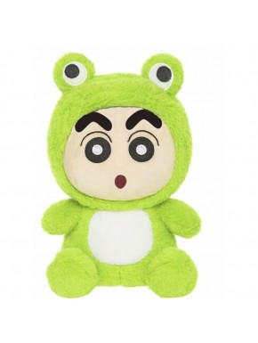 Peluche Grenouille Shin Chan 30cm verte