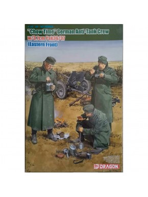 Kit maquettes 1/35 équipage allemand canon anti-chars