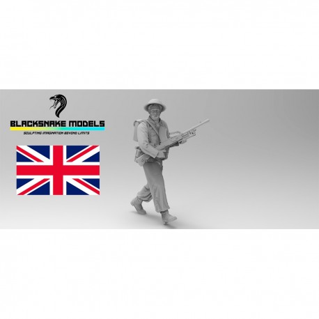 Figura de soldado britânico 1/35 Normandia 1944