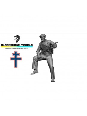 Figurine en résine combattant FFI 1944