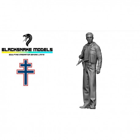 Figure 1/35 Résistance Française 1944 résine