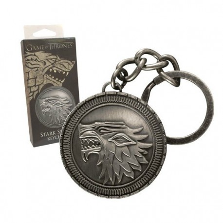 Keychain Game of Thrones Crest Stark