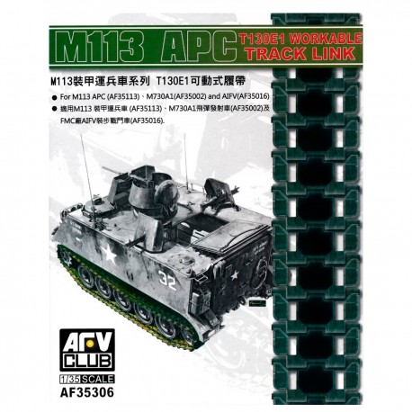Elo de esteira T-130E1 M113 APC 1/35