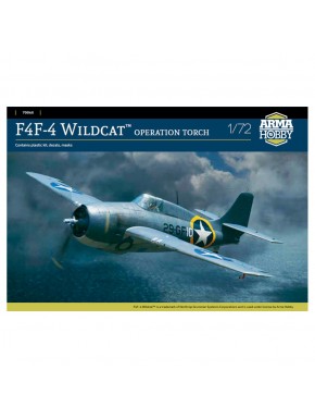 Kit de maqueta F4F-4 Wildcat 1/72 Arma Hobby