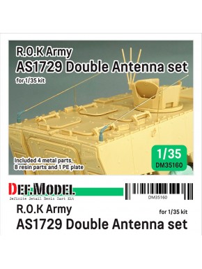 Antenas dobles AS1729 para kit 1/35