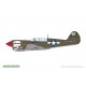 Maquete do avião P-40N Warhawk em escala 1/48 da Eduard