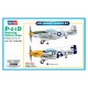 Maqueta P-51D Mustang de HobbyBoss con nariz amarilla