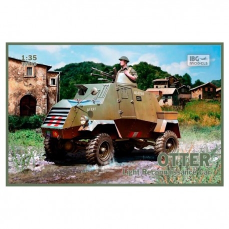 Kit de modelo Otter Light Reconnaissance Car em escala 1/35