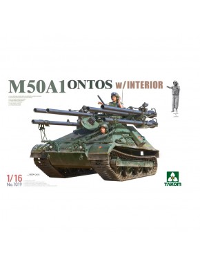 Kit modelo 1/16 M50A1 Ontos con interior de Takom