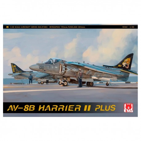 Modelo em escala McDonnell Douglas AV-8B Harrier II PLUS