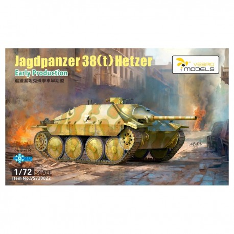 Maquete Jagdpanzer 38(t) Hetzer da Vespid Models
