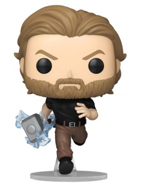 Figura POP! de Steve Rogers Doomsday con martillo.
