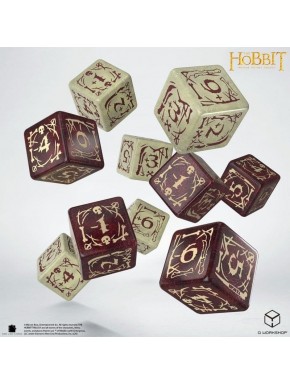 Ensemble de 10 dés D6 Gobelins Le Hobbit