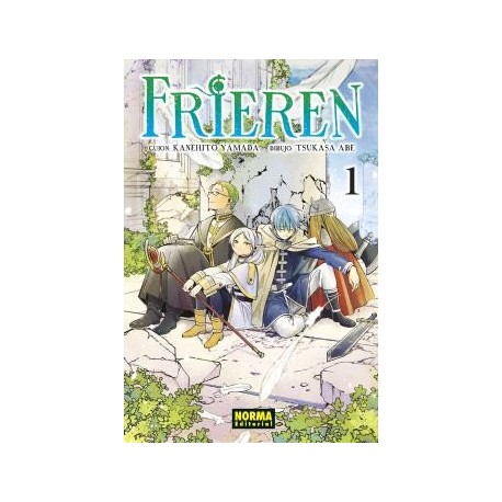 Portada del manga Frieren 01