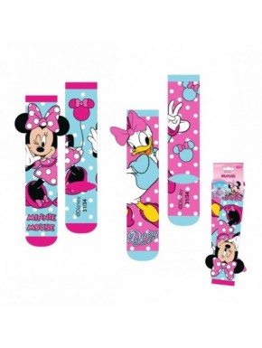 Calcetines de Minnie Mouse y Daisy Duck en colores vivos